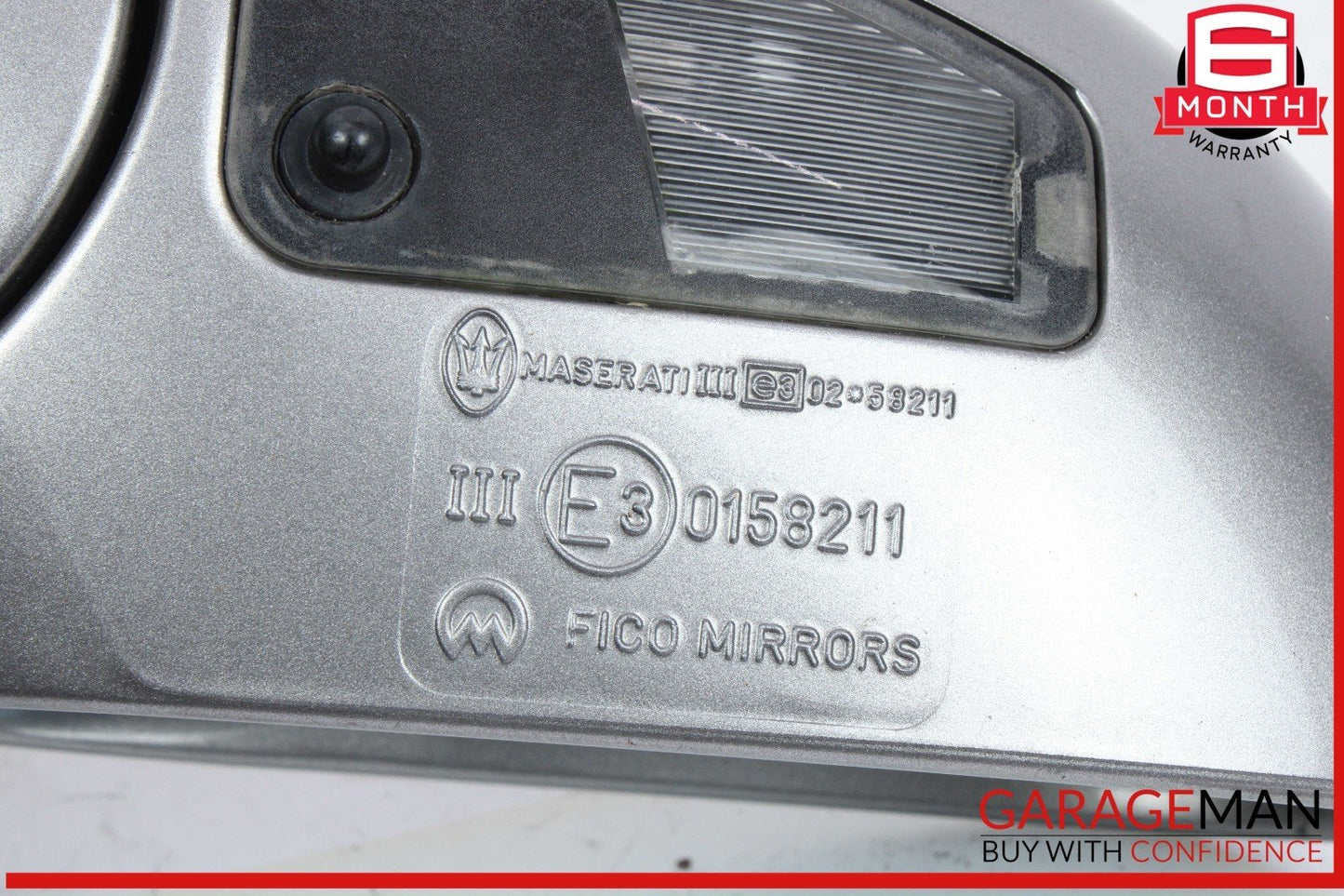05-08 Maserati Quattroporte M139 Front Left Driver Side Door Rear View Mirror