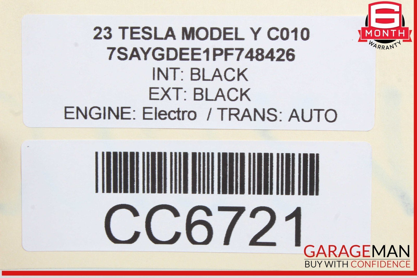 17-23 Tesla Model Y 3 Front Drive Unit Engine Electric Motor AWD OEM