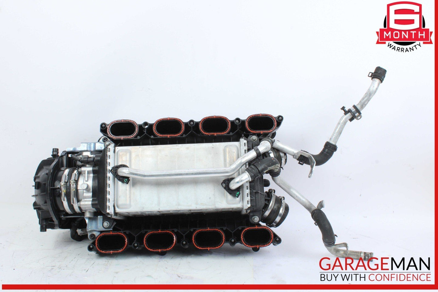 Mercedes X166 GL450 Air Intake Manifold Distributor Engine Intercooler Radiator