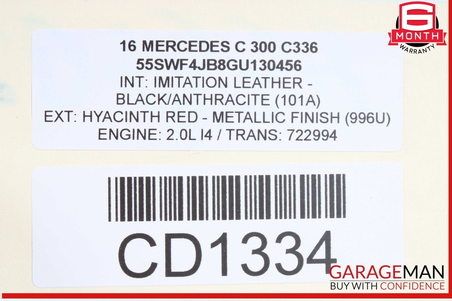 15-23 Mercedes W205 C300 Engine Radiator Cooling Fan Motor Assy OEM