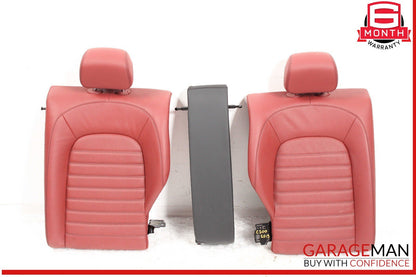 19-22 Mercedes W205 C300 Front & Rear Seats Seat Cushion Assembly Red OEM