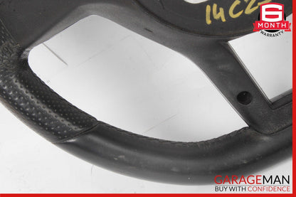 12-18 Mercedes W204 C250 SLK250 C300 AMG Sport Steering Wheel Flat Bottom OEM