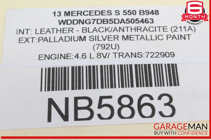 11-20 Mercedes W221 S550 E550 SL550 M278 Engine Timing Cover 2780150302 OEM