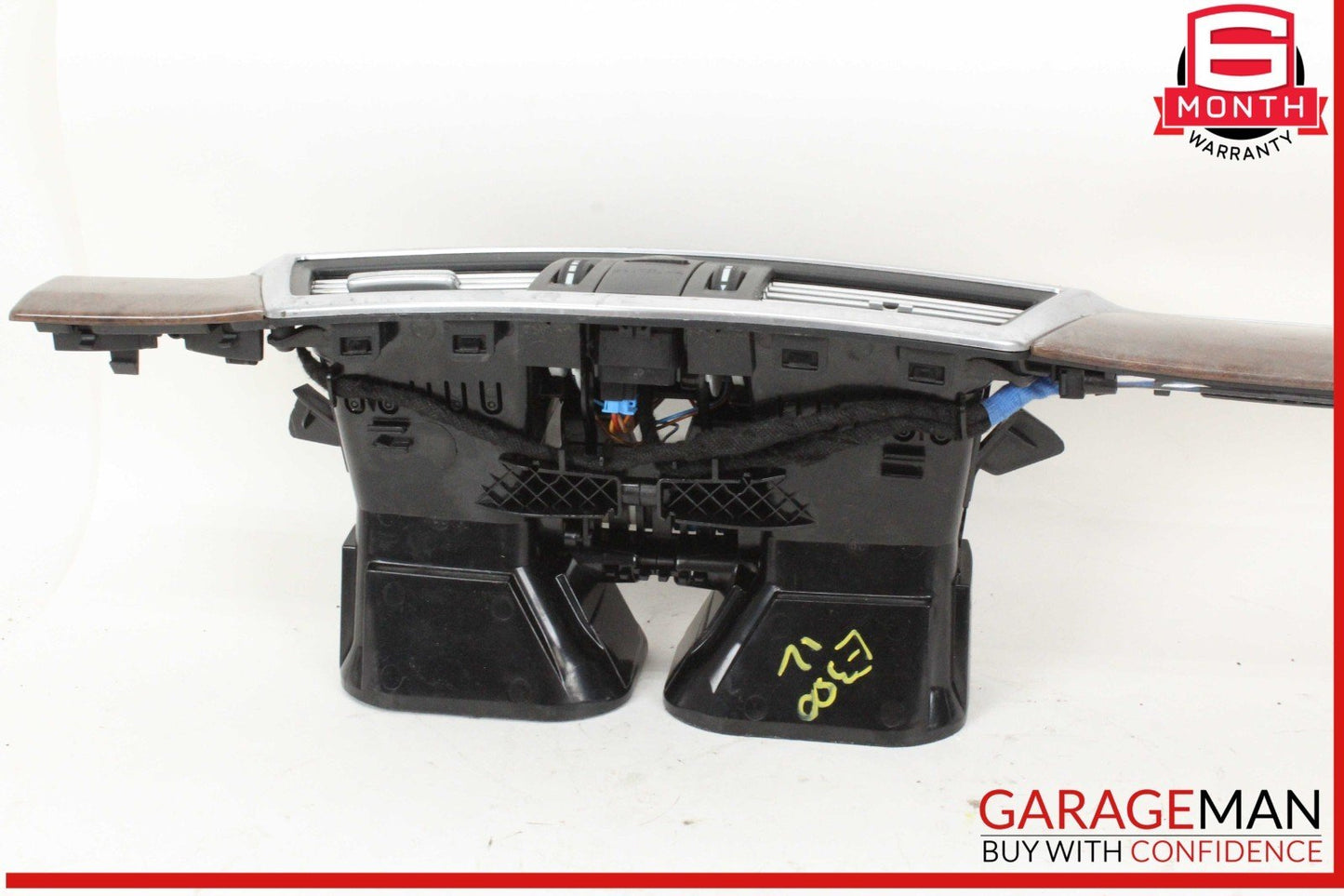 10-13 Mercedes W212 E350 Front Center Dash AC A/C Air Vent Trim Assembly OEM