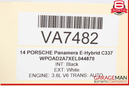 10-16 Porsche Panamera 970 E-Hybrid Rear Right Passenger Side Lower Control Arm