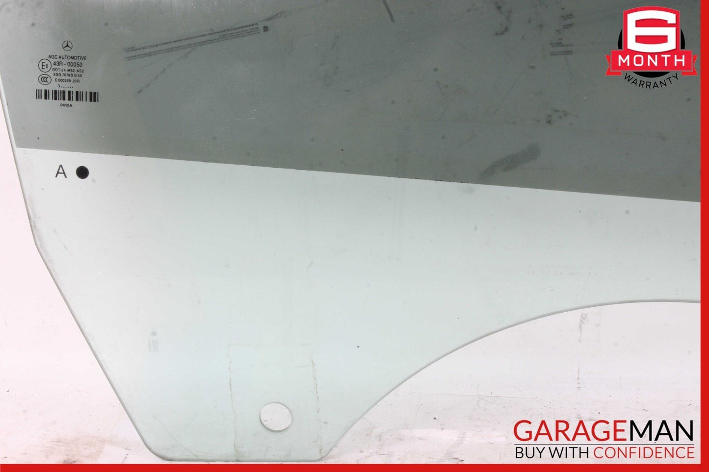 11-17 Mercedes W207 E350 E550 Convertible Door Window Glass Front Right Side OEM