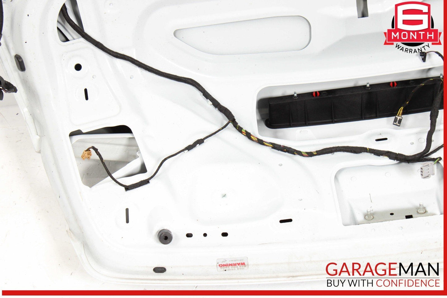 10-17 Audi A5 S5 RS5 Rear Trunk Lid Deck Shell Panel White OEM