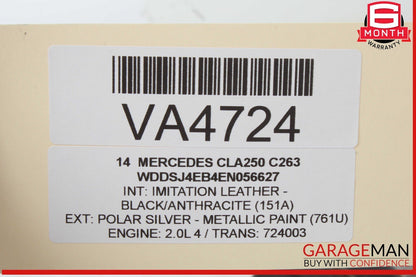 14-19 Mercedes W117 CLA250 Front Left Driver Side Axle Shaft Driveshaft OEM