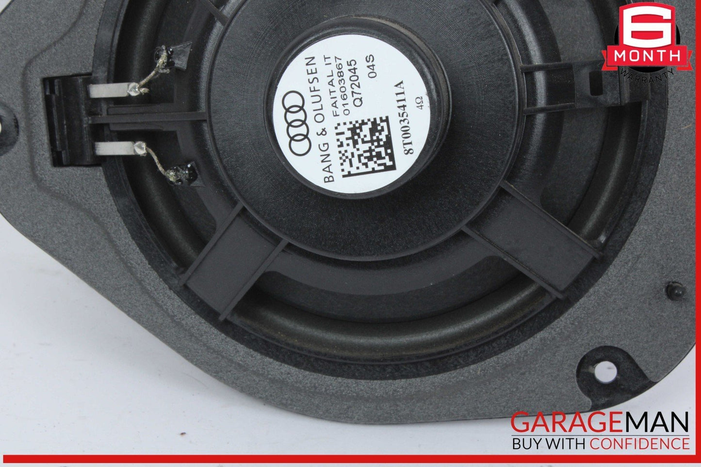 09-16 Audi A5 S4 Rear Right and Left Side Audio Door Speaker Set 8T0035411A OEM