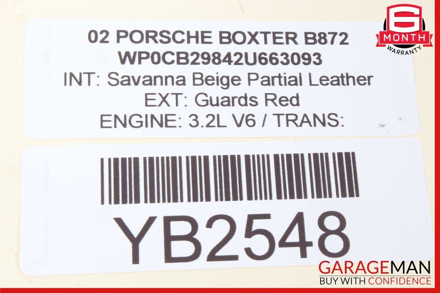 97-12 Porsche Boxster S 986 987 Cayman Air Intake Engine Motor Cooling Fan OEM