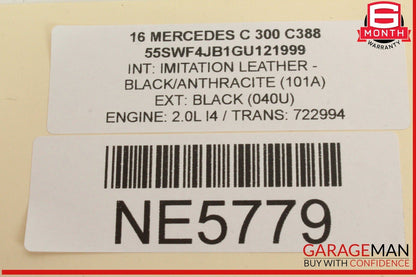 15-20 Mercedes W205 C300 C350e Front Right Side Door Window Regulator Motor OEM