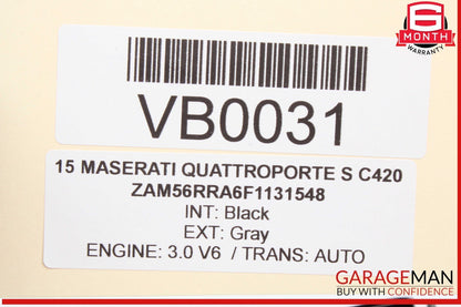 14-20 Maserati Quattroporte S Rear Right Side Outer Tail Light Lamp OEM