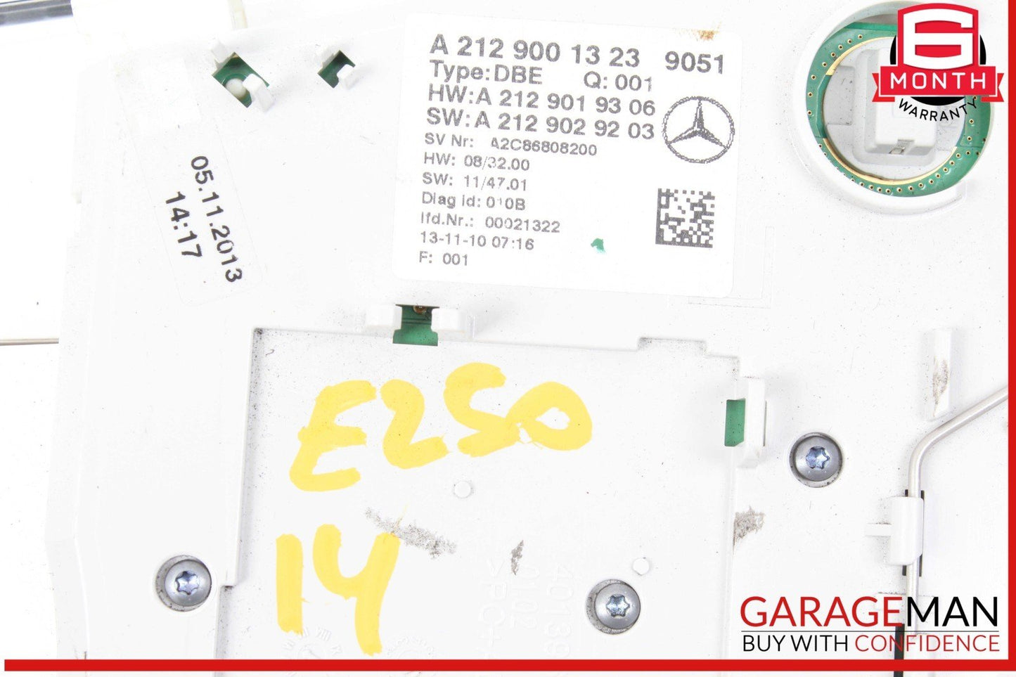 12-18 Mercedes W212 E250 CLS550 CLS400 E400 Overhead Dome Light Lamp OEM
