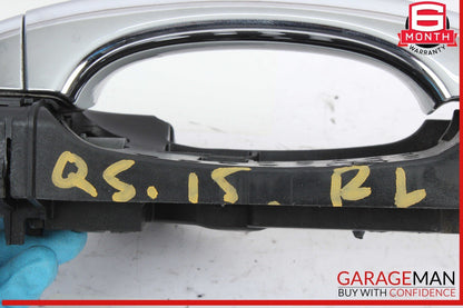 08-18 Audi Q5 A4 S4 A5 Rear Left Driver Side Exterior Door Handle White OEM
