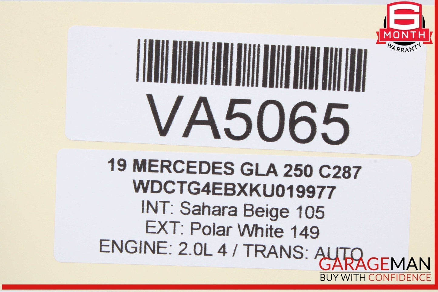 12-16 Mercedes X156 GLA250 ML350 Right Side Exterior Door Handle 2047601634 OEM