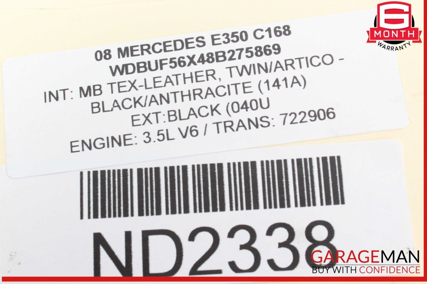 05-12 Mercedes W211 E350 C230 R350 Engine Motor Coolant Water Pump Assembly OEM