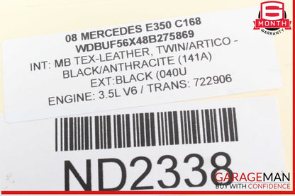 05-12 Mercedes W211 E350 C230 R350 Engine Motor Coolant Water Pump Assembly OEM