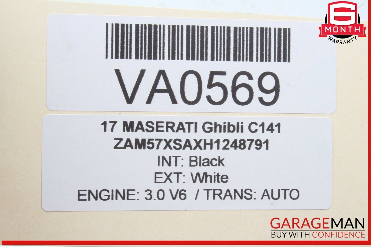 14-17 Maserati Ghibli Rear Right or Left Side Lower Control Arm OEM