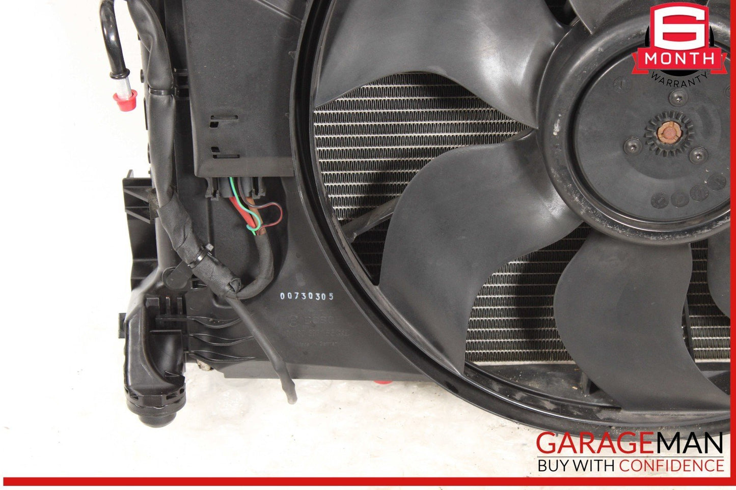 08-15 Mercedes W207 E350 Engine Radiator AC A/C Air Condenser Oil Cooler Assy