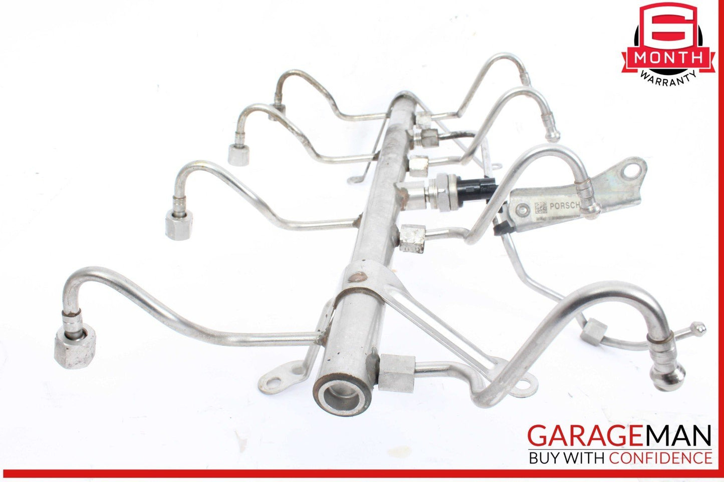 10-16 Porsche Panamera 970 Cayenne 958 4.8L Fuel Injector Rail OEM
