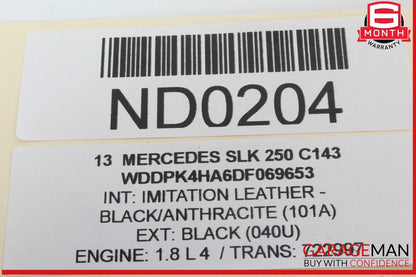 10-20 Mercedes R172 SLK250 Front Right Window Regulator Motor 2078200642 OEM