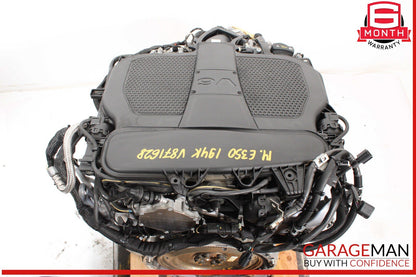 12-16 Mercedes W212 E350 C350 3.5L V6 RWD Engine Motor Block Assembly OEM 194k
