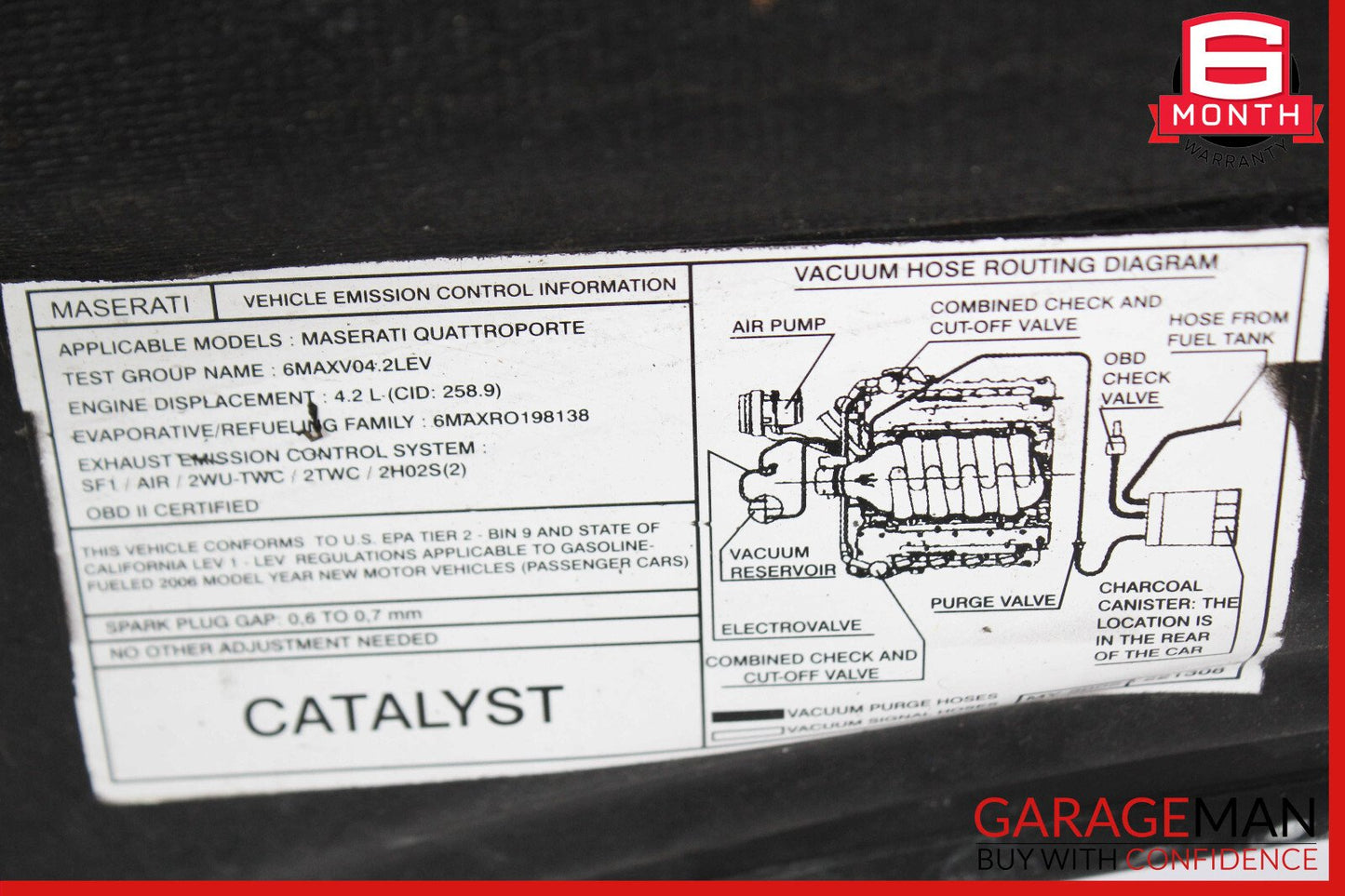 03-13 Maserati Quattroporte M139 Hood Bonnet Cover Panel Assembly OEM