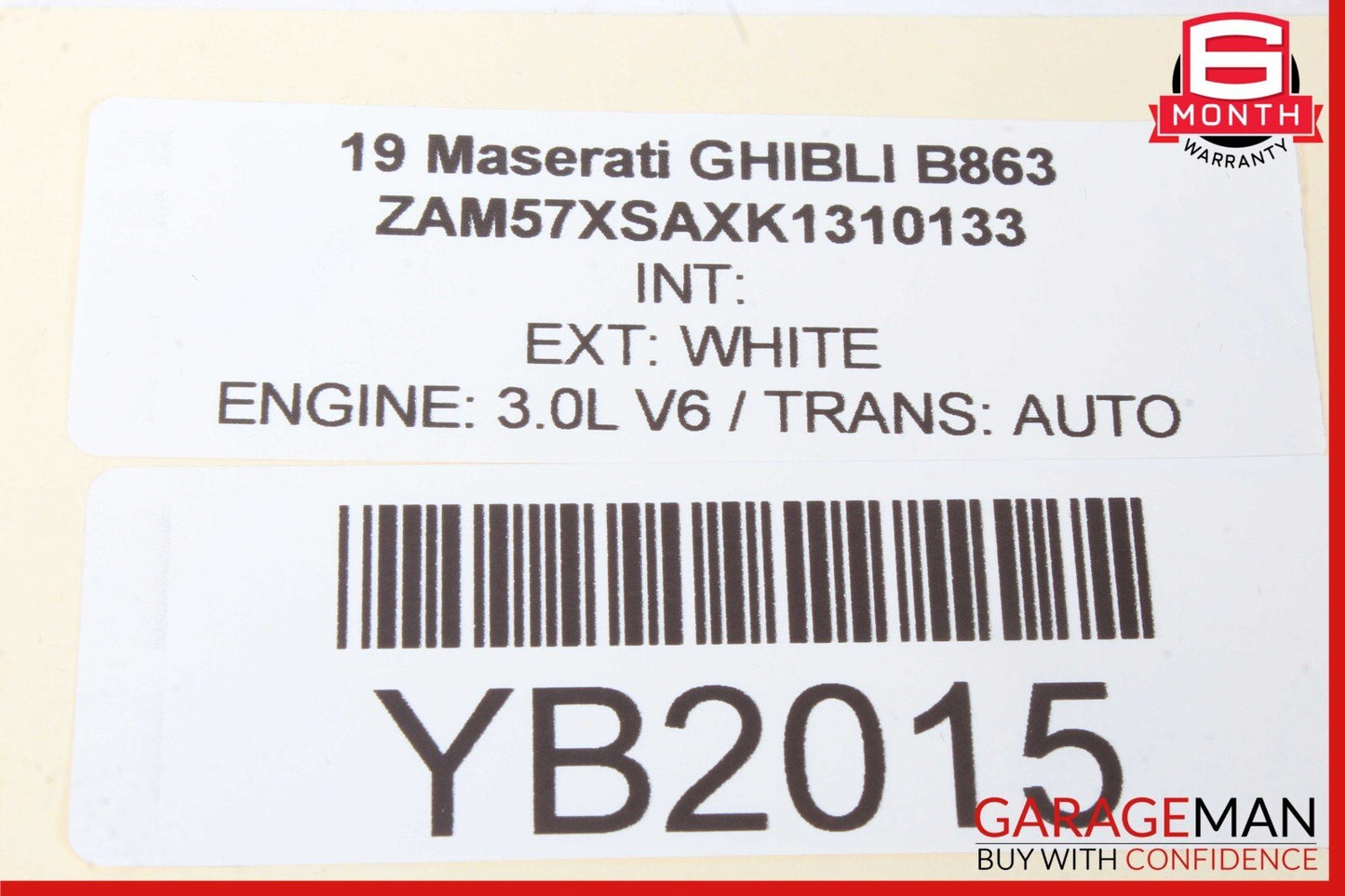2014-2024 MASERATI GHIBLI DASH RIGHT GLOVE BOX STORAGE 06700998500 OEM