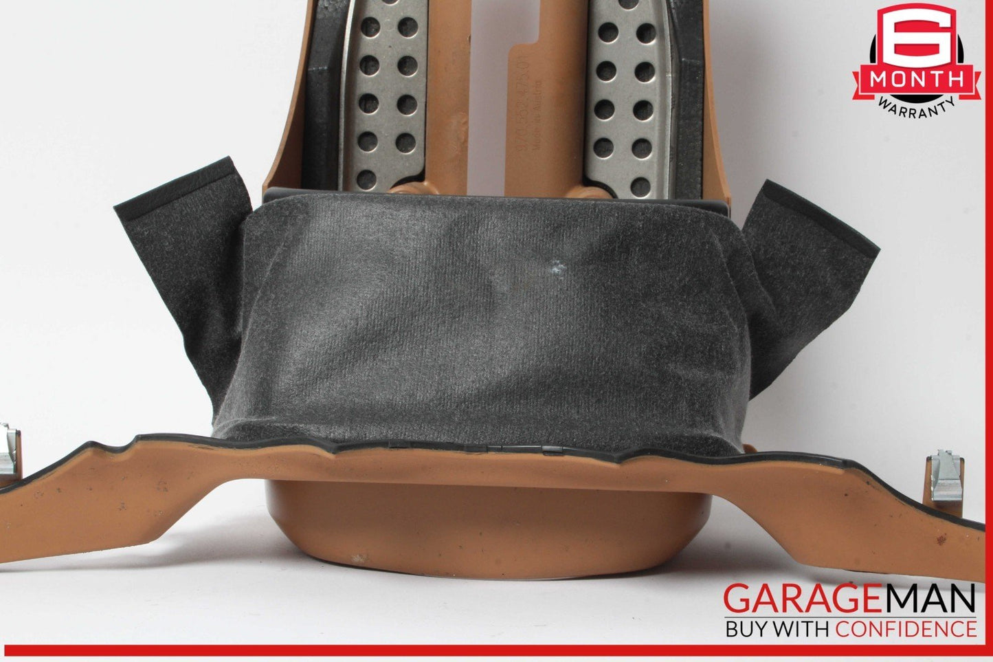 10-16 Porsche Panamera 970 Steering Column Cover Trim Brown OEM