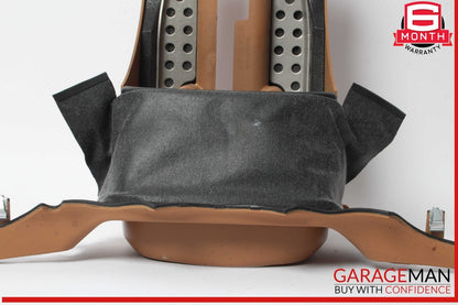 10-16 Porsche Panamera 970 Steering Column Cover Trim Brown OEM