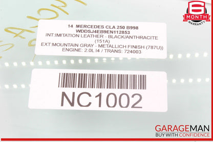 14-18 Mercedes W117 CLA250 Front Right Passenger Door Window Auto Glass OEM