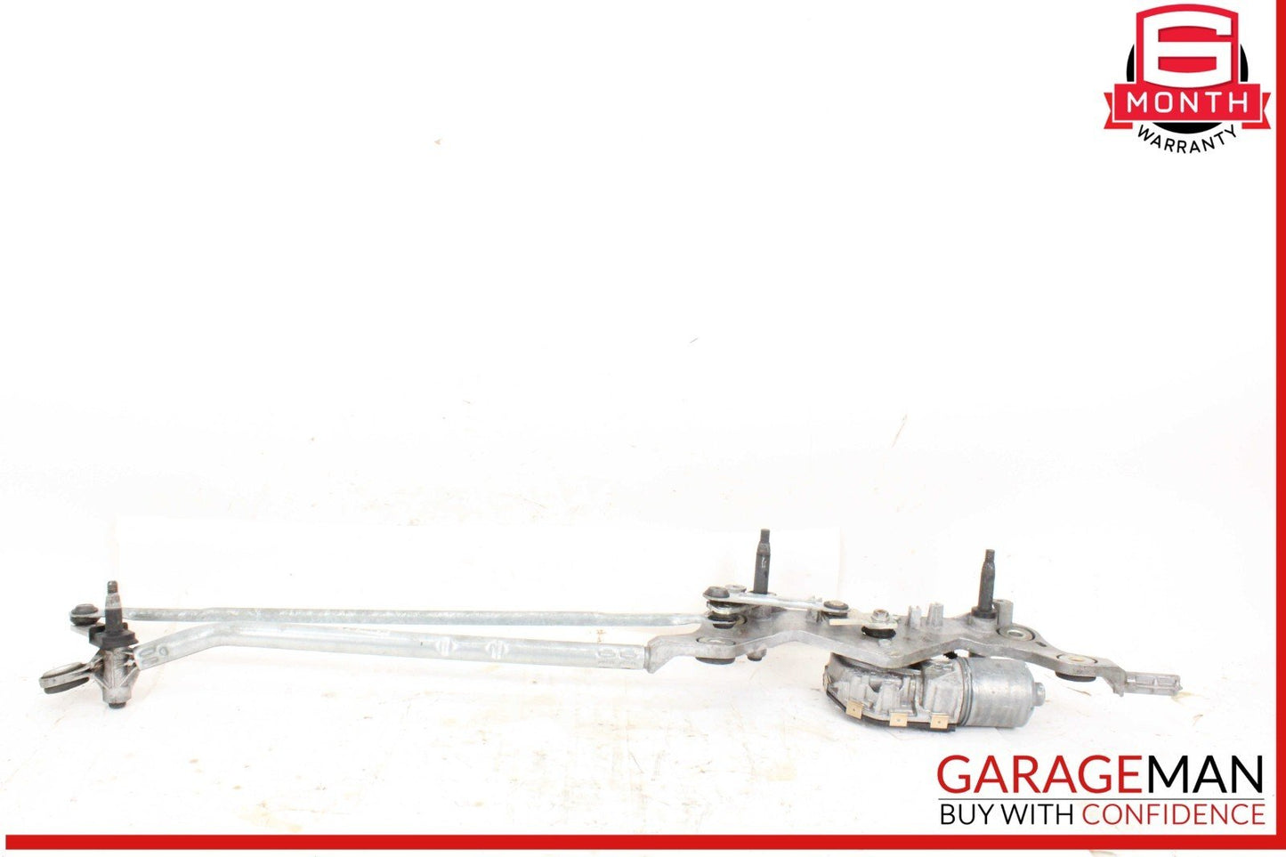 11-18 Porsche Cayenne 958 Front Windshield Wiper Motor w/ Linkage Bosch OEM