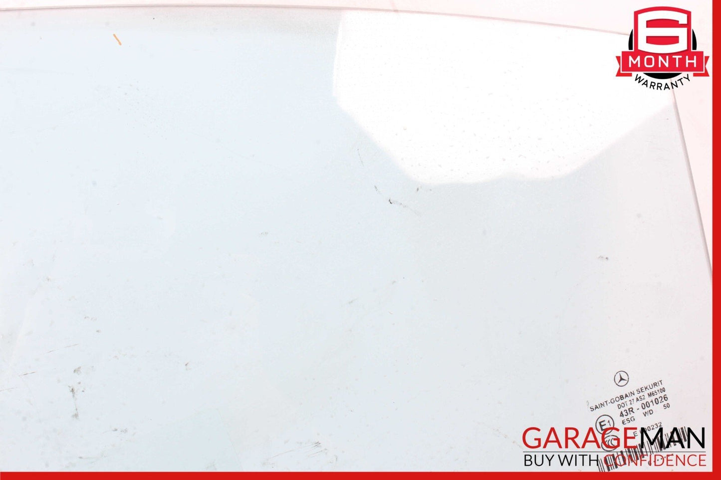 06-11 Mercedes W219 CLS550 CLS63 AMG Rear Left Side Door Window Glass Clear OEM