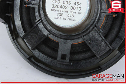 12-18 Audi A7 Front Left and Right Side Mid Range Door Audio Sound Speaker Set
