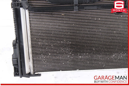 08-14 Mercedes W204 C300 Engine Motor Cooling Radiator AC A/C Condenser Assy OEM