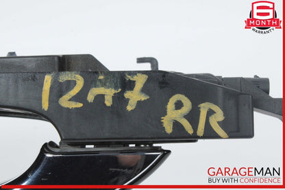 12-18 Audi A7 A6 Right Passenger Side Exterior Door Handle Black 4H0837886 OEM