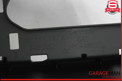 17-24 Audi Q7 Rear Center Console Trim Cover Panel 4M0864147A OEM