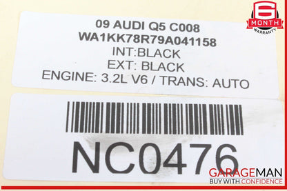 09-12 Audi Q5 Front Right Passenger Side Shock Strut Absorber OEM