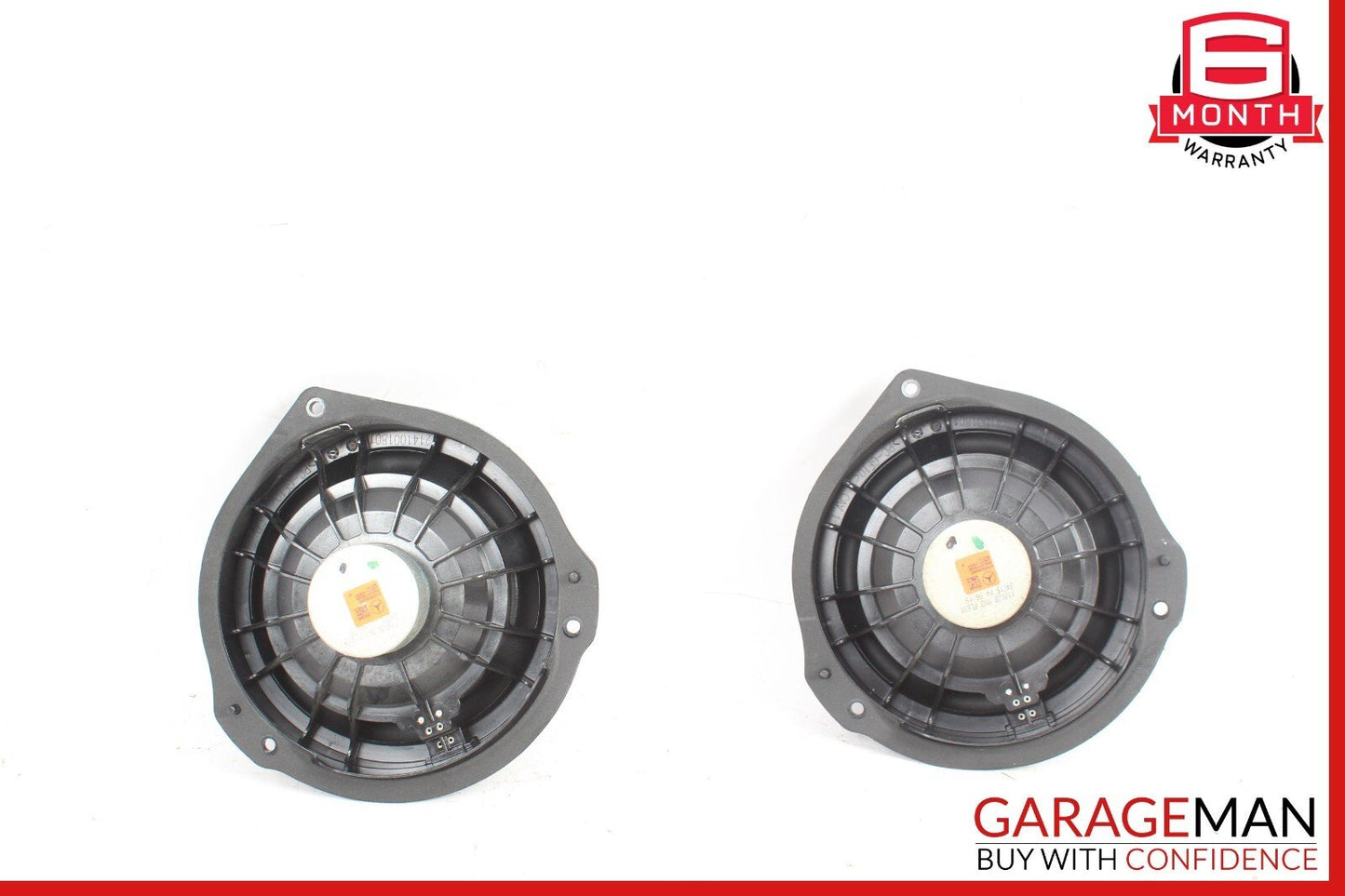 12-19 Mercedes X166 GL450 GLE350 Front Left & Right Door Sound Speaker Set of 2