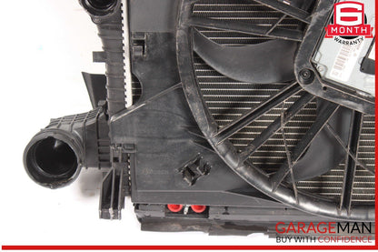 03-09 Mercedes W211 E320 Engine Motor Cooling Fan Radiator A/C Condenser Assy