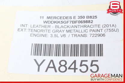10-17 Mercedes W207 E350 E63 AMG Front Left Side Mirror Door Rear View OEM