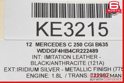 08-16 Mercedes W212 E350 C250 Front Right Side Door Window Regulator Motor Unit