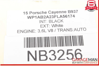 15-18 Porsche Cayenne 958 3.6L Engine Left Turbocharger Manifold OEM