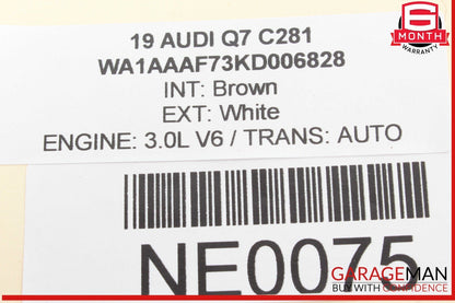 15-24 Audi Q7 A5 S3 A4 Front Left Driver Side Seat Adjustment Control Switch OEM