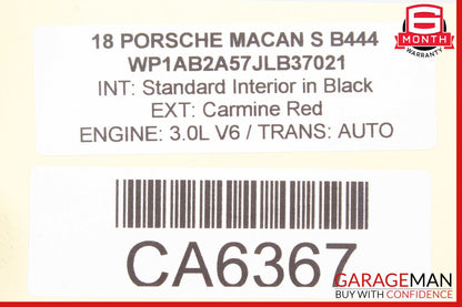 15-18 Porsche Macan S Engine Cooling Fan Motor 95B959455 OEM