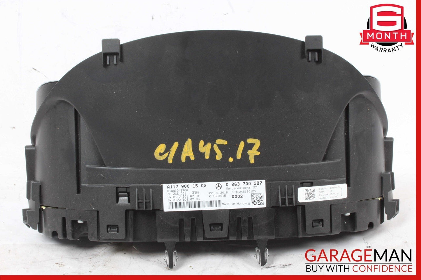 14-19 Mercedes W117 CLA45 AMG Speedometer Odometer Instrument Cluster Gauge OEM