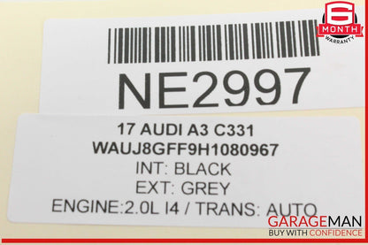 15-20 Audi A3 S3 Front Right Passenger Side Window Regulator Motor 5Q0959801B
