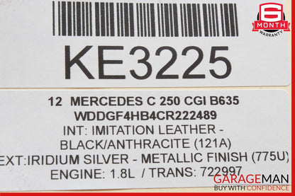 12-14 Mercedes W204 C350 C300 Speedometer Odometer Instrument Cluster Gauge