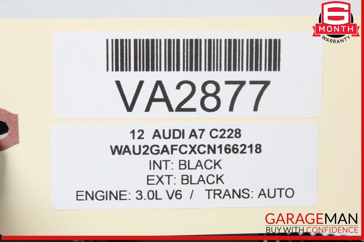12-18 Audi A7 S7 Rear Right Side Tailgate Boot Lid Strut Hinge Motor Assembly