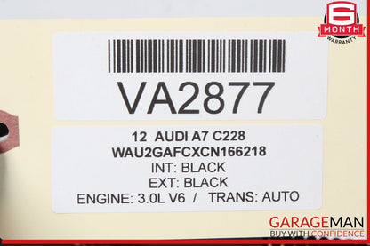 12-18 Audi A7 S7 Rear Right Side Tailgate Boot Lid Strut Hinge Motor Assembly